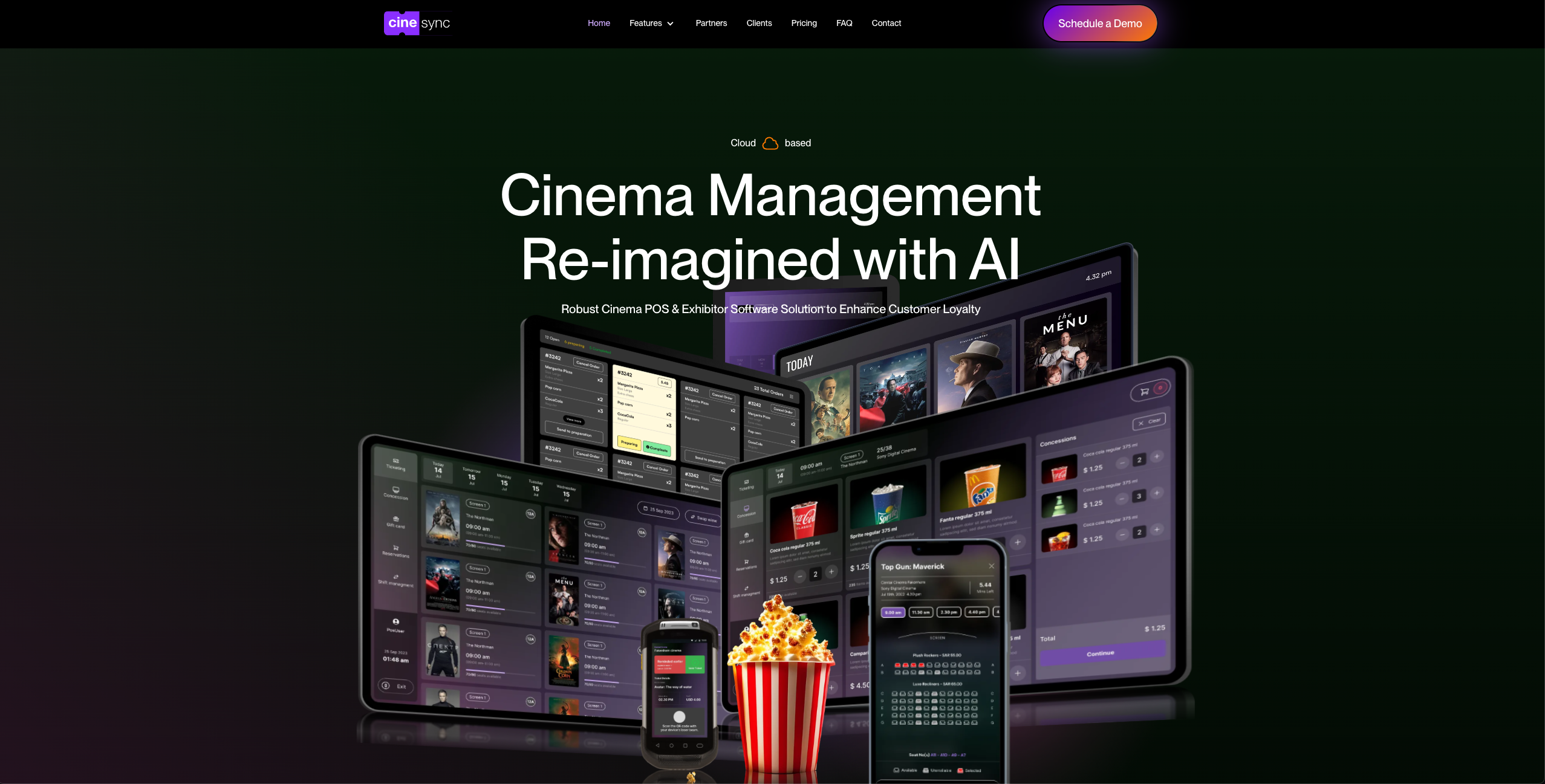 Cinema Management Web Based App