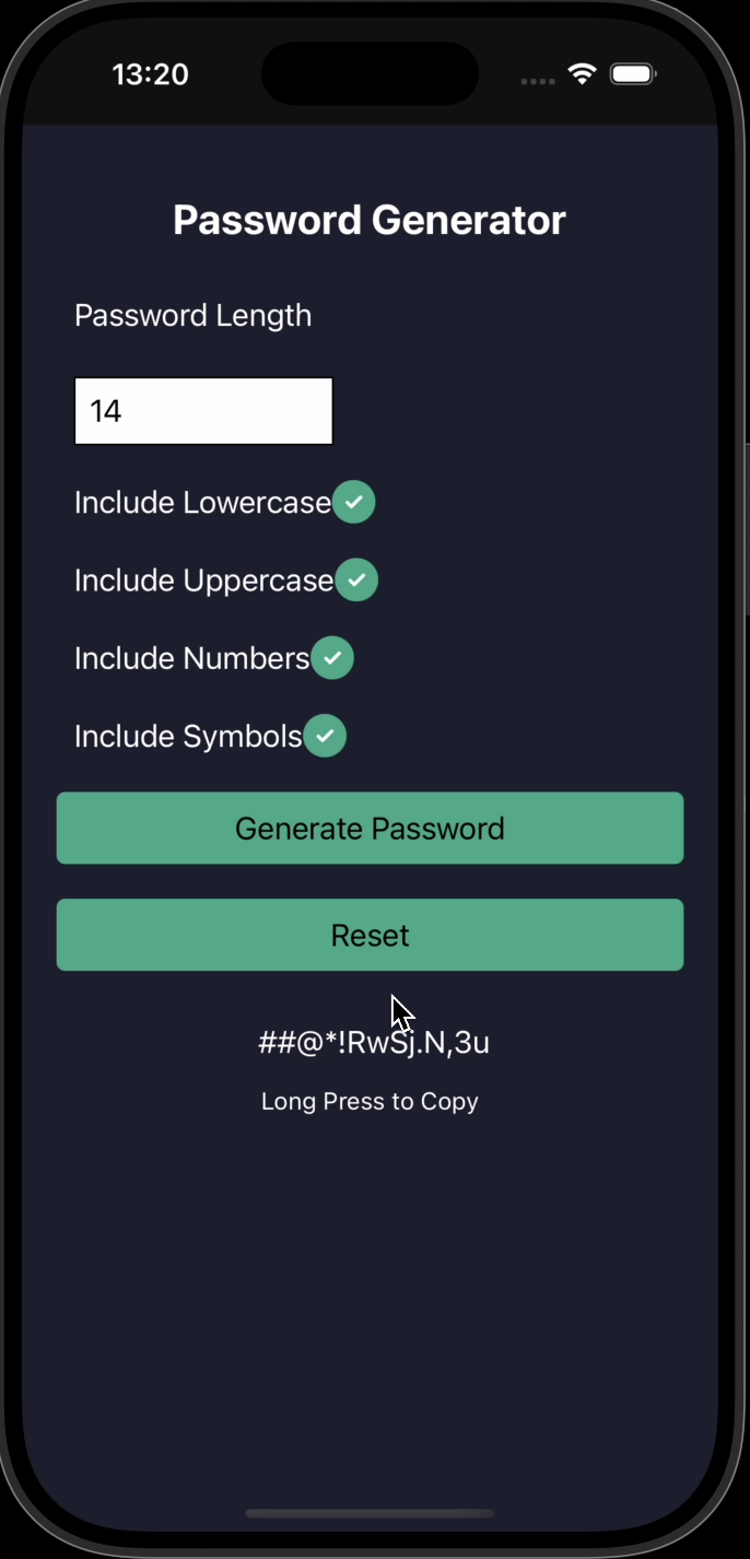 Password Generator